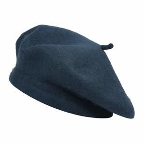 Wool Beret Hat Classic Solid Color French Beret For Women Girls (blue)⚡️